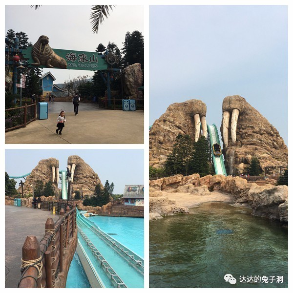 先说下有时间限制的项目。乐园里有三个剧场表演,一个5D城堡影院。虽然这几个表演区每天都有复数场次,如果想把所有演出轻松看完,还是要根据时间表好好制定下计划。 我们一共在海洋王国玩了一天半。用了两个上午带达达把所有场馆(剧场除外)全部逛完。第一天中午吃完午餐,达奶带达达回酒店睡午觉,我和达爸利用下午的时间集中把所有剧场表演都看完了。 每个剧场表演基本都是半个小时左右,对于达达这种还不到三岁的小孩儿,时间稍微长了一点。所以也只带他看了海豚表演。 其实客观地说,相比剧场表演这种需要集中注意力甚至互动的内容,还是