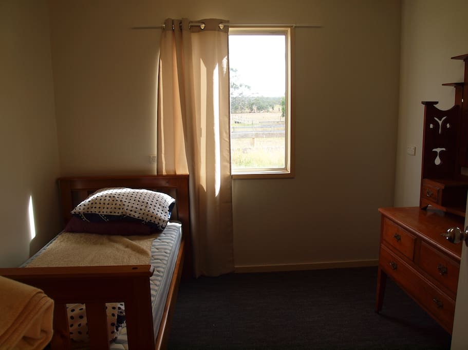 private single room in forest dorm
