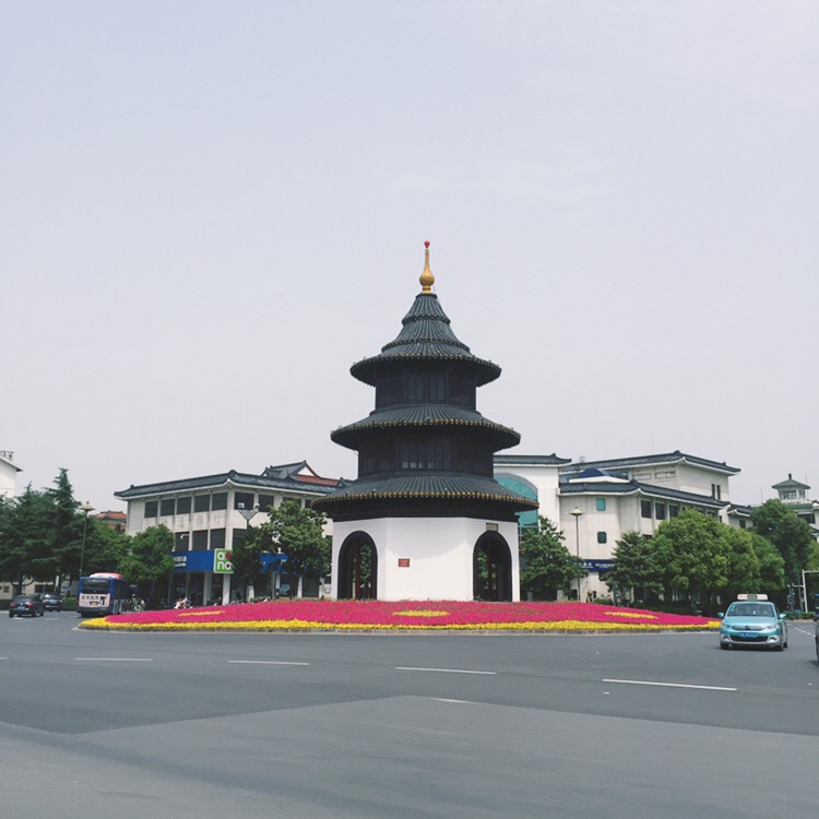 这是文昌阁,真是扬州的地标性建筑!
