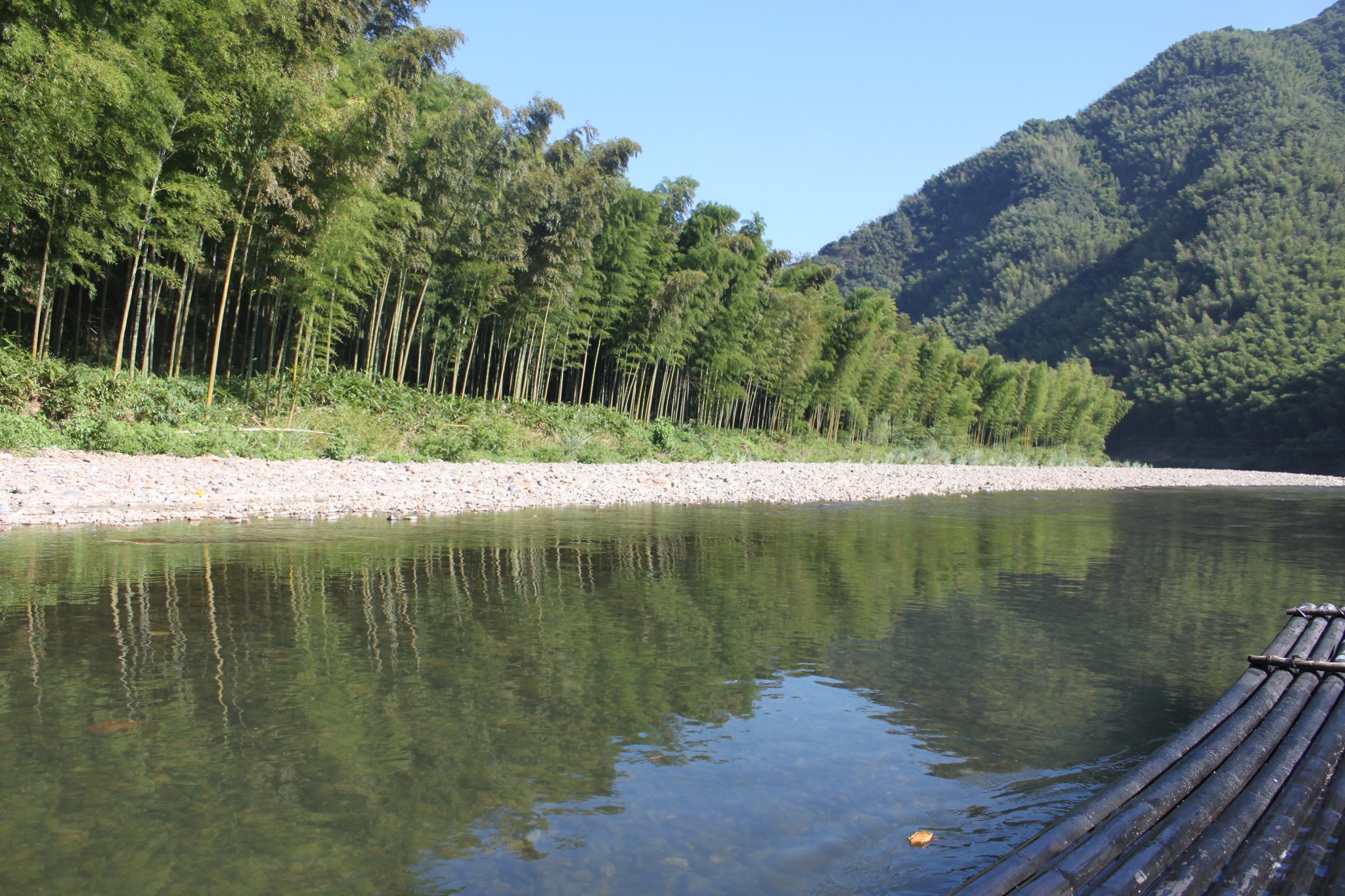 夏游安徽泾县月亮湾,水墨汀溪