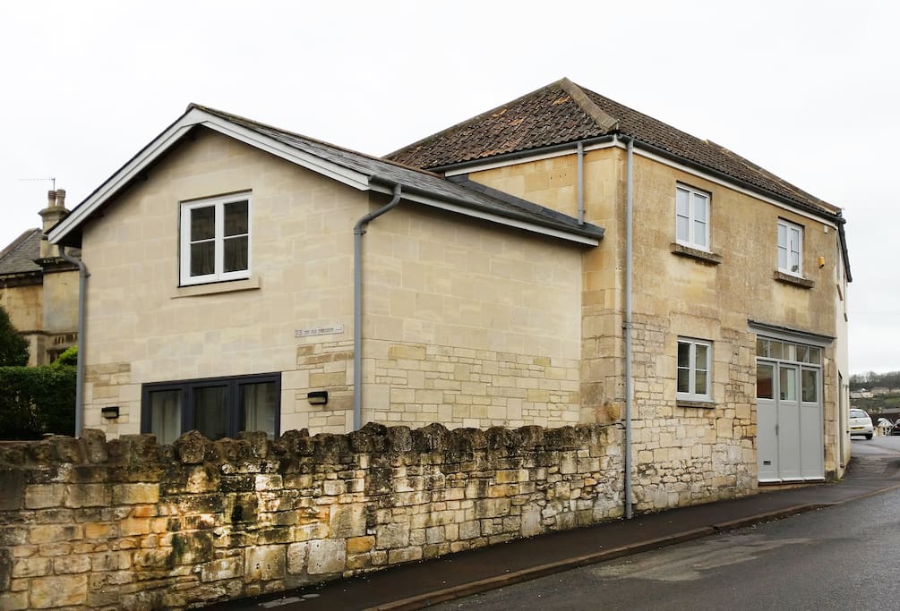 the old workshop, oldfield park, lock up garage
