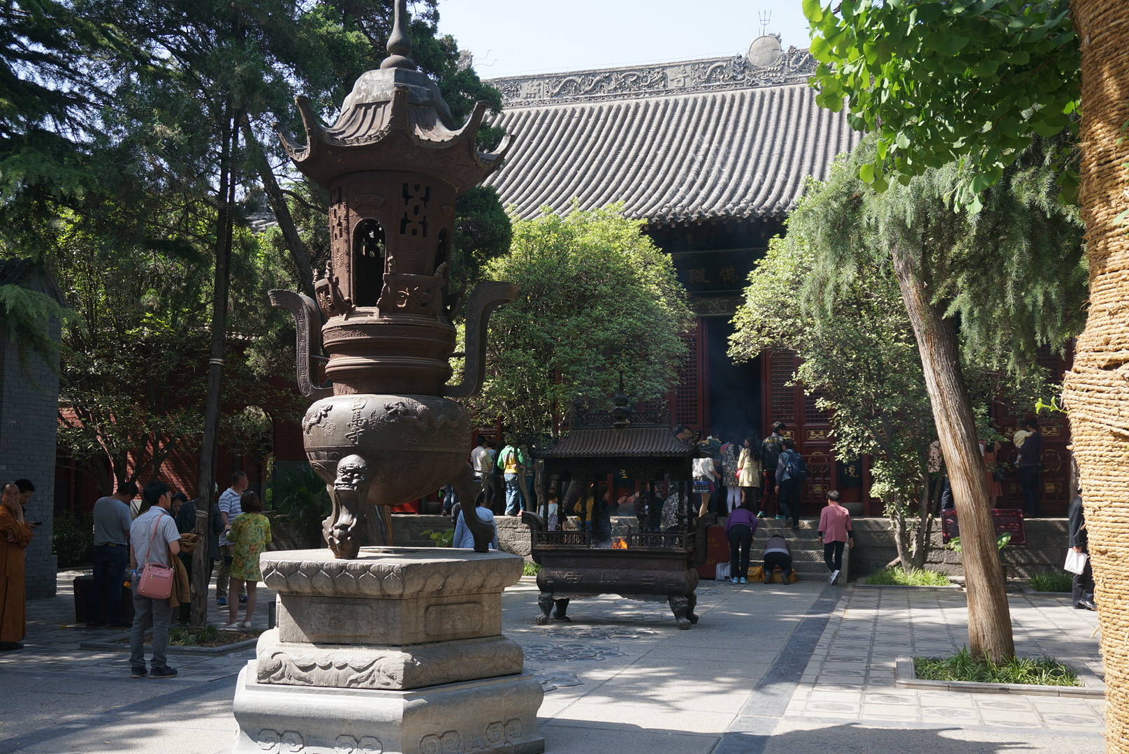 藏经阁人口_少林寺传奇藏经阁图片