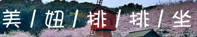 美妞排排坐 美妞排排坐
